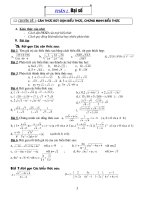 ÔN TẬP TOÁN 9