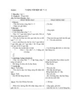 TOÁN: 7 CỘNG VỚI MỘT SỐ 7 + 5