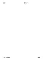 Địa lý 8 HKI (2009-2010)