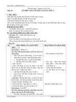 Giáo án Đạo đức 1, HK2 CKTKN