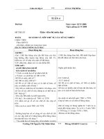 GIÁO ÁN 4 TUẦN 4