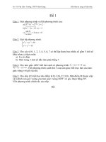 Mot so de kiem tra cung co kien thuc