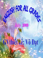 Lucky flowers(for all grades).ppt