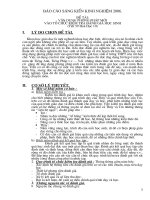 SKKN: Đổi mới phương pháp đánh giá