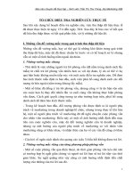 TỔ CHỨC ĐIỀU TRA NGHIÊN CỨU THỰC TẾ