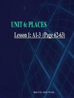 Unit 6: Lesson 1 - Le Duy