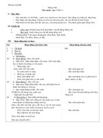 Giáo án lớp 1 (Tuần 23)