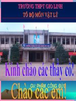 BÀI 1: CHUYỂN ĐỘNG CƠ ( BAN CB)