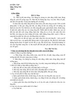 Luyện tập Tiếng Việt : Đất Cà Mau