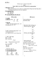 Giáo án lớp 3-Tuần 2