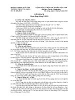 KẾ HOẠCH HOẠT ĐỘNG THÁNG 9/2010