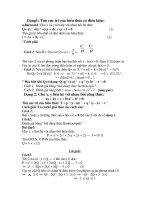 cuc tri cua bieu thuc co  dieu kien