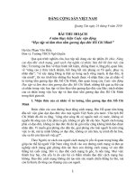 bai thu hoach 4 nam hoc tap tam guong dao duc HCM