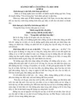 PHÁT BIỂU HỌC SINH