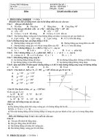 KTRA CHƯƠNG I HÌNH 7 (TIẾT 16)