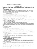 ÔN TẬP VÀ CÁC BÀI TLV 10 - KI