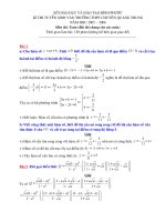 Đáp án (Toán chung) 2005-2006 đề thi vào trường chuyên Quang Trung