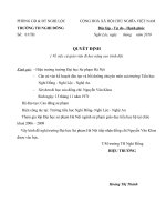 QĐ chuyển ngạch CC