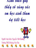 5 bai soạn vật lý 9 ga dien tử