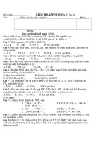 đề KT 1 tiet48 hoa 9