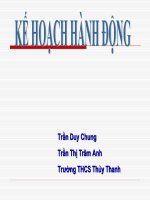 Kế hoạch tập huấn