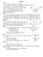 BDHSG Lí 9 Đề 27