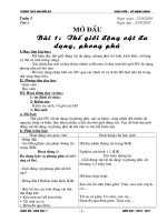 Giáo án sinh 7 hot