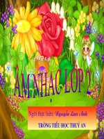 tiet 2: Học hát : Thật là hay