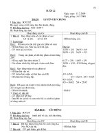 GA LỚP 4 TUẦN 22