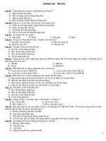 40 câu TNKQ lý 7 HKI