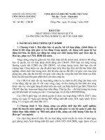 68/BC-CDGD ngày 30/7/2009 V/v Báo cáo quý II/2009