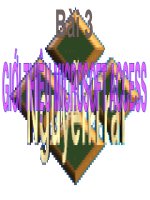 GIỚI THIỆU MS ACCESS