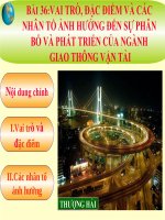Bài giảng địa lý 10