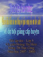 TẬP ĐỌC LỚP 5