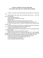 Trình tự HN Công nhân viên chức