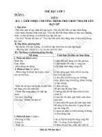 Thể Dục Lớp 3 Cả năm