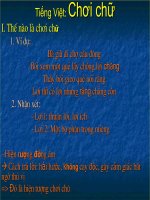 Tiết 58 - Chơi chữ