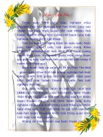 Đánh giá hiệu quả kinh tế trong sản xuất lúa ở thôn yên định   xã thịnh lộc   huyện lộc hà  tỉnh hà tĩnh 