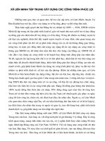 LIEN MINH TAP TRUNG XD CAC CONG TRINH PHUC LOI