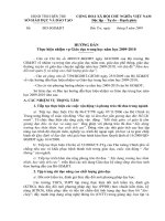 Hướng dẫn NV năm học