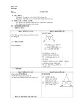 GIÁO ÁN TỰ CHỌN TOÁN 8
