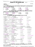 Grade 12. 45'''' test.No1