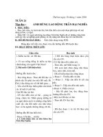 Giáo án lớp 4 - Tuần 21