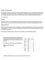 Giới thiệu về các công thức mảng