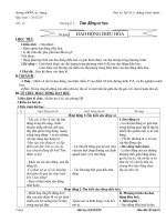 Dao động điều hòa (tiết 01- 3 cột)