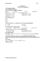 kiểm tra 1 tiết 10 DS nâng cao