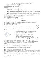 Tuyển tập đề thi vào lớp 10 Tỉnh Nam Định