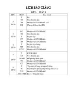 giao an lop 2 tuan 9