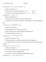 CHUYÊN ĐỀ KHẢO SÁT (LTDH HAY VÀ KHÓ)