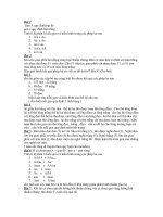 Bài tập tự luận qldt và đột biến